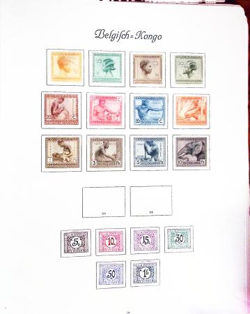 1860-1990, Small estate in six stockbooks/albums and