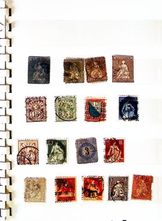 1860-1990, Small estate in six stockbooks/albums and