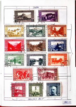 1860-1990, Small estate in six stockbooks/albums and