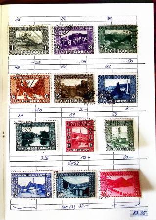 1860-1990, Small estate in six stockbooks/albums and