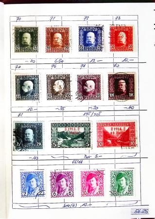 1860-1990, Small estate in six stockbooks/albums and