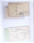 1902-2000, AEROPHILATELIE : Collection de cartes postales