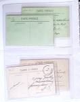 1902-2000, AEROPHILATELIE : Collection de cartes postales