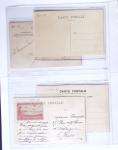 1902-2000, AEROPHILATELIE : Collection de cartes postales