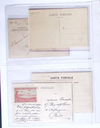 1902-2000, AEROPHILATELIE : Collection de cartes postales