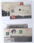 1902-2000, AEROPHILATELIE : Collection de cartes postales