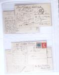 1902-2000, AEROPHILATELIE : Collection de cartes postales