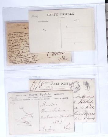 1902-2000, AEROPHILATELIE : Collection de cartes postales