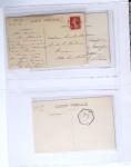 1902-2000, AEROPHILATELIE : Collection de cartes postales