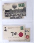 1902-2000, AEROPHILATELIE : Collection de cartes postales