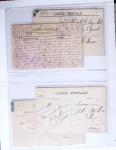 1902-2000, AEROPHILATELIE : Collection de cartes postales