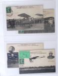 1902-2000, AEROPHILATELIE : Collection de cartes postales