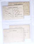 1902-2000, AEROPHILATELIE : Collection de cartes postales