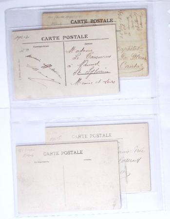 1902-2000, AEROPHILATELIE : Collection de cartes postales