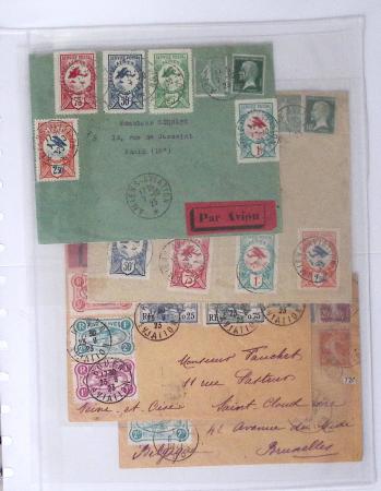 1902-2000, AEROPHILATELIE : Collection de cartes postales