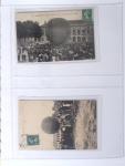 1902-2000, AEROPHILATELIE : Collection de cartes postales