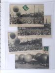 1902-2000, AEROPHILATELIE : Collection de cartes postales