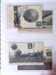 1902-2000, AEROPHILATELIE : Collection de cartes postales