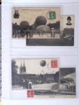 1902-2000, AEROPHILATELIE : Collection de cartes postales