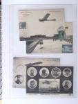 1902-2000, AEROPHILATELIE : Collection de cartes postales