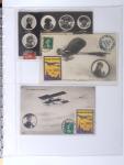 1902-2000, AEROPHILATELIE : Collection de cartes postales