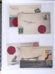 1902-2000, AEROPHILATELIE : Collection de cartes postales