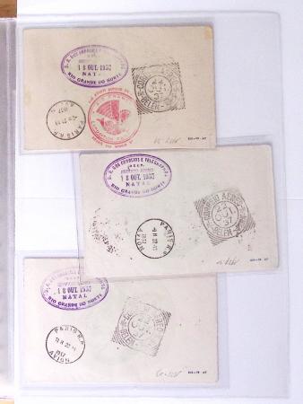 1902-2000, AEROPHILATELIE : Collection de cartes postales