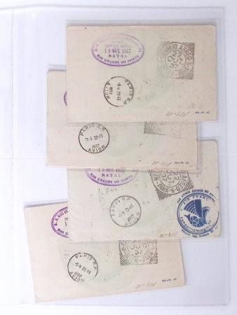 1902-2000, AEROPHILATELIE : Collection de cartes postales