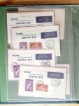 1902-2000, AEROPHILATELIE : Collection de cartes postales