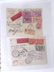 1902-2000, AEROPHILATELIE : Collection de cartes postales