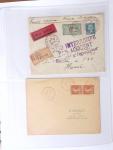 1902-2000, AEROPHILATELIE : Collection de cartes postales