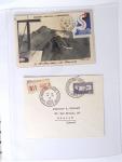 1902-2000, AEROPHILATELIE : Collection de cartes postales