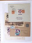 1902-2000, AEROPHILATELIE : Collection de cartes postales