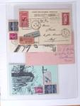 1902-2000, AEROPHILATELIE : Collection de cartes postales
