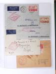 1902-2000, AEROPHILATELIE : Collection de cartes postales