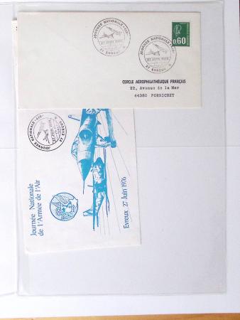 1902-2000, AEROPHILATELIE : Collection de cartes postales