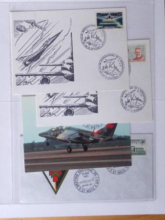 1902-2000, AEROPHILATELIE : Collection de cartes postales