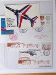 1902-2000, AEROPHILATELIE : Collection de cartes postales
