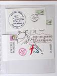 1902-2000, AEROPHILATELIE : Collection de cartes postales