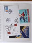 1902-2000, AEROPHILATELIE : Collection de cartes postales