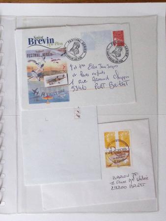 1902-2000, AEROPHILATELIE : Collection de cartes postales