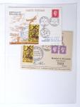 1902-2000, AEROPHILATELIE : Collection de cartes postales