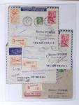 1902-2000, AEROPHILATELIE : Collection de cartes postales