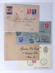 1902-2000, AEROPHILATELIE : Collection de cartes postales