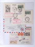 1902-2000, AEROPHILATELIE : Collection de cartes postales