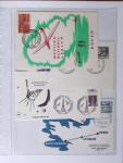 1902-2000, AEROPHILATELIE : Collection de cartes postales