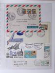 1902-2000, AEROPHILATELIE : Collection de cartes postales