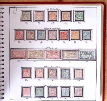 1849-1990, Belle collection de France, montée par le