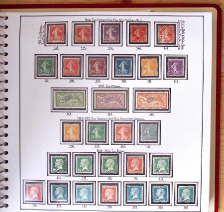 1849-1990, Belle collection de France, montée par le
