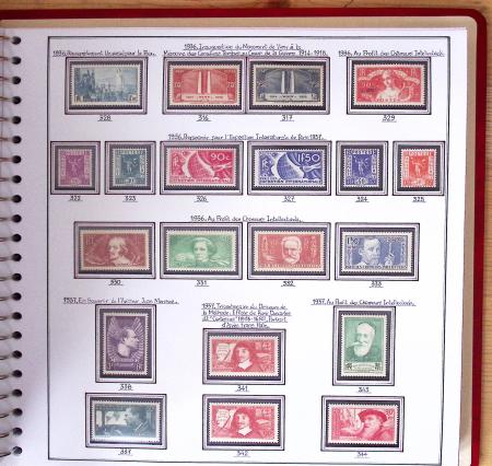 1849-1990, Belle collection de France, montée par le